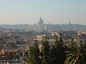 St Peters from Villa Borghese park